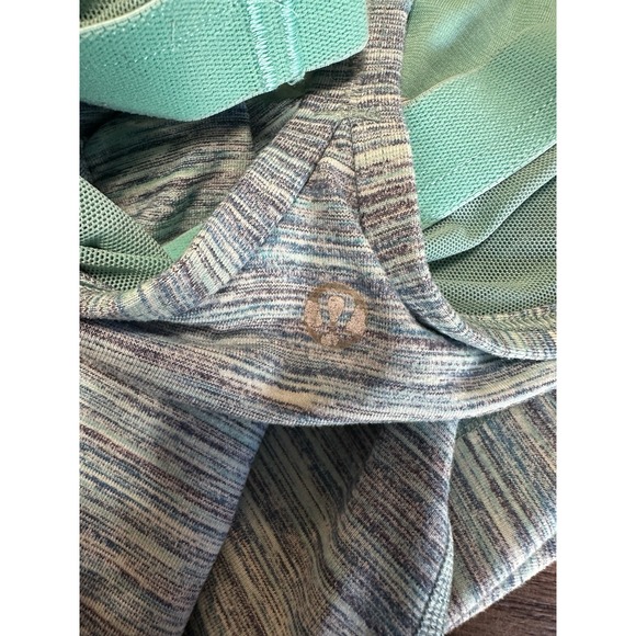 Lululemon Women's 4 Power Flow Y Tank Top Shirt Racerback Singlet Yoga Run Blue - Picture 9 of 9